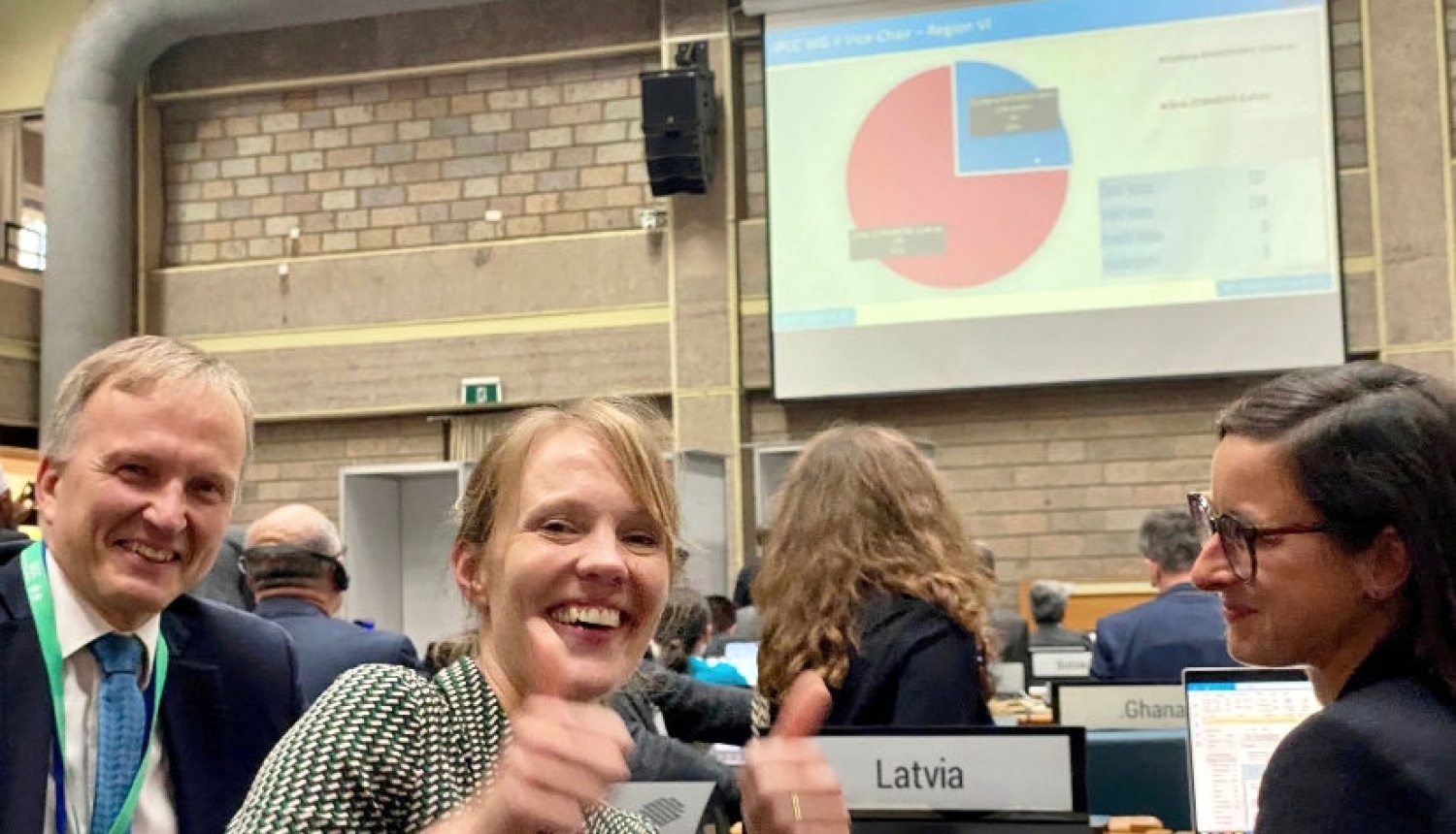 Latvija pirmo reizi ievēlēta par ANO Klimata pārmaiņu starpvaldību padomes darba grupas priekšsēdētāja vietnieci