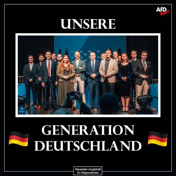 Generation Germany, the new youth organisation of the extremist AfD, is born