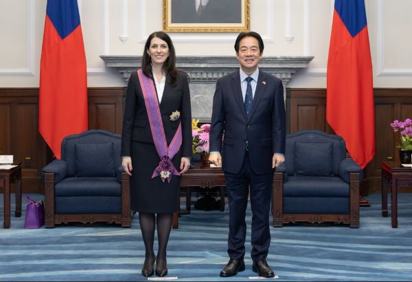 Former President of the Czech Chamber of Deputies, Adamová, honoured by Taiwan’s President Lai