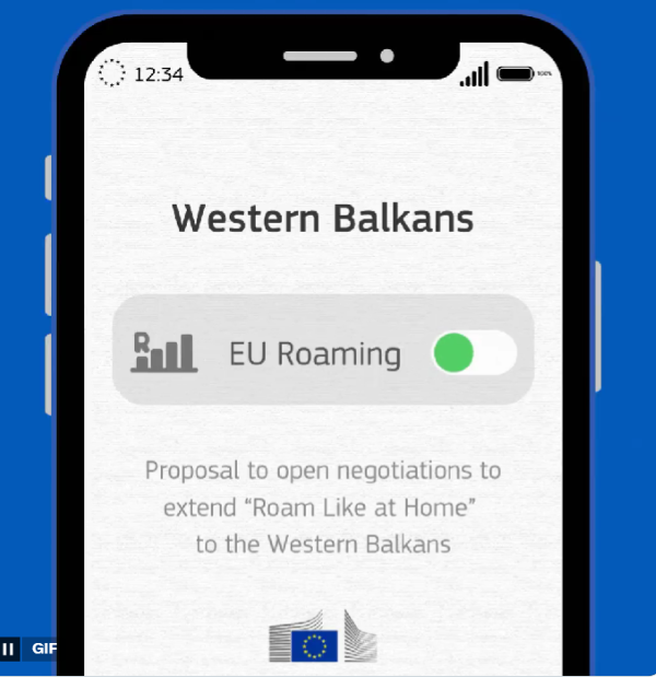 Commission suggests beginning discussions to expand EU roaming services to the Western Balkans