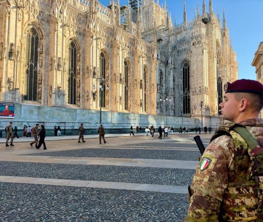Soldiers deployed in Milan amid massive protests across Europe