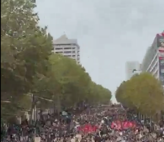 More than 400,000 protesters across France challenge Macron